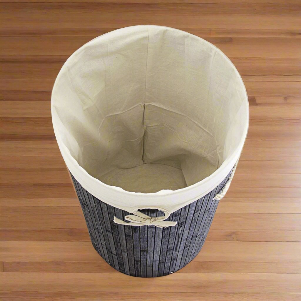 Panier de rangement - BambooLaundryBasket™ - Gris Clair - Solutions Rangement